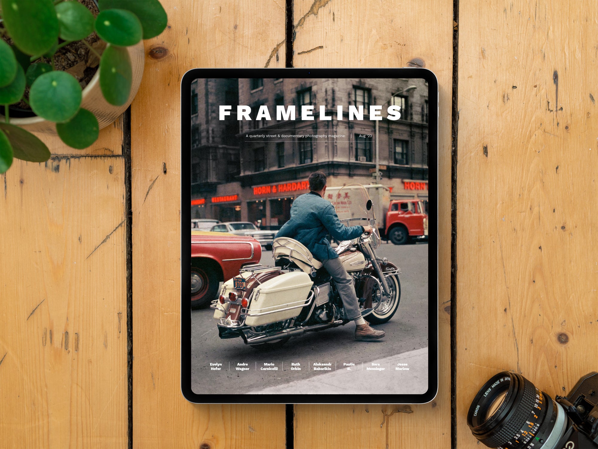 Framelines 06 (Digital Edition) with Evelyn Hofer, Andre Wagner, Mario Carnicelli, Ruth Orkin, Jesse Marlow, Sara Messinger, Paulie B and Aleksandr Babarikin