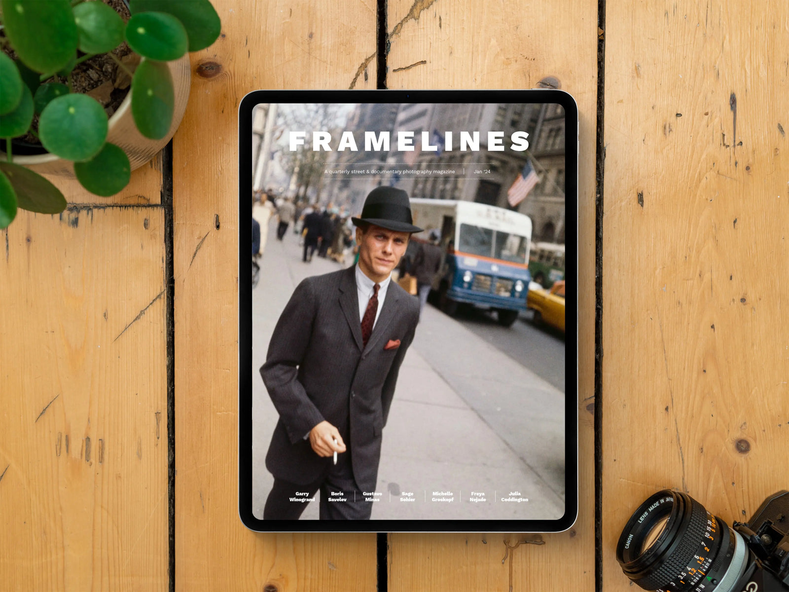 Framelines 07 (Digital Edition) with  Garry Winogrand, Sage Sohier, Boris Savelev, Julia Coddington, Freya Najade, Gustavo Minas and Michelle Groskopf - Framelines