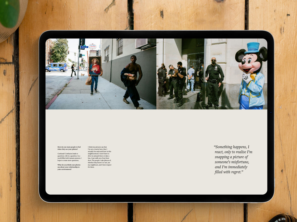 Framelines 09 Digital Edition - L.A. Issue Guest Edited by Matt Stuart with Jeremy Paige, Garry Winogrand, Sasha Rudensky, Karin Apollina Muller, Bumdog Torres, Blake Andrews, Adali Schell, Ewan Telford