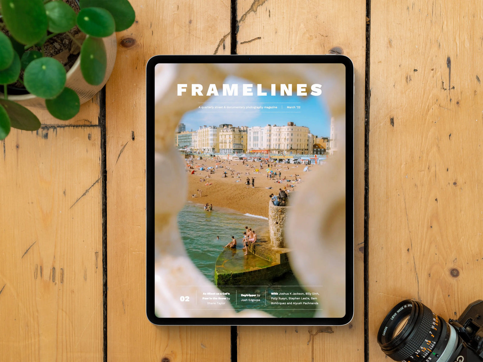 Framelines 02 (Digital Edition) with Joshua K Jackson, Billy Dinh, Polly Rusyn, Aiyush Pachnanda, Sam Bohorhquez and Stephen Leslie - Framelines