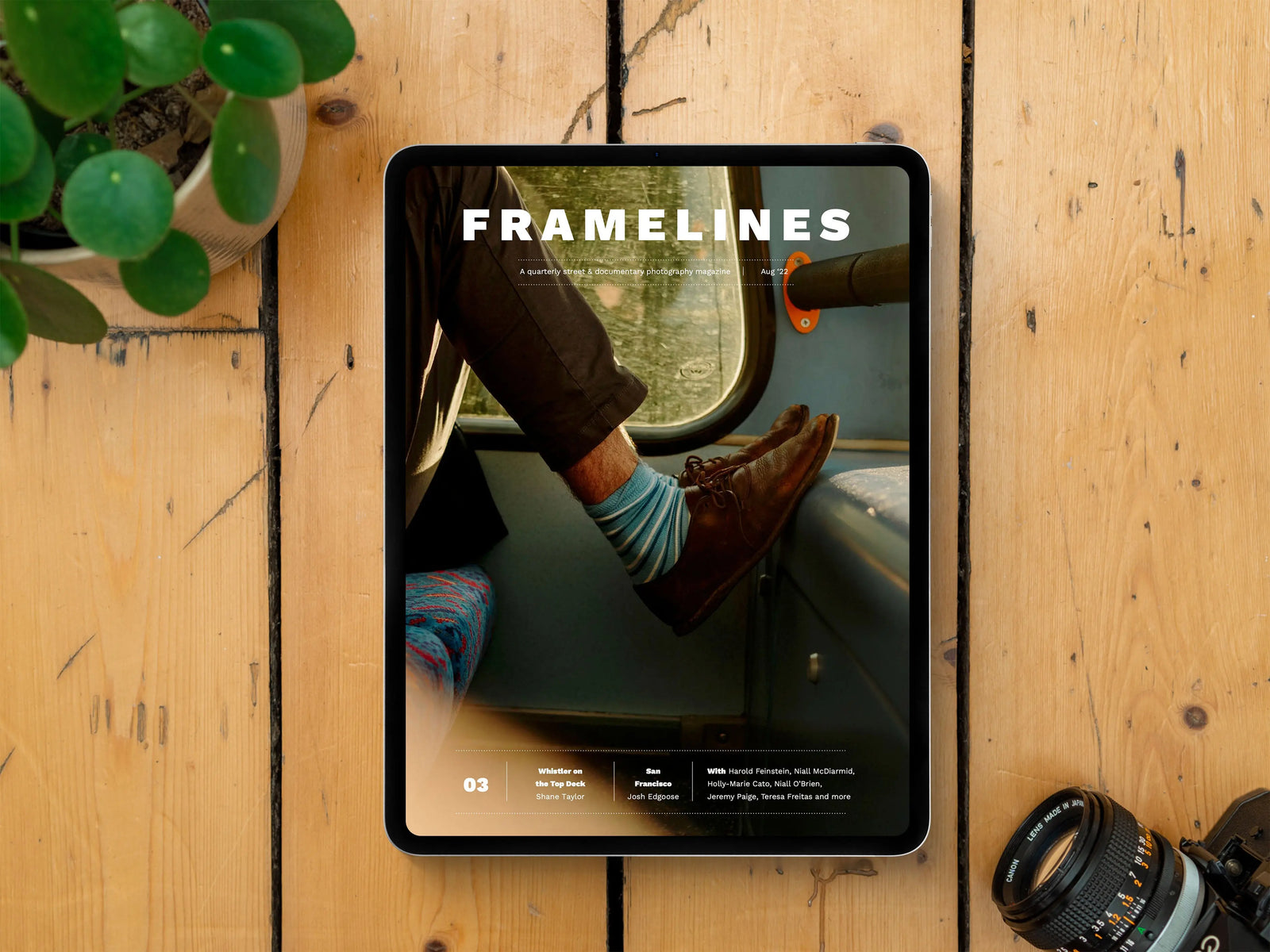 Framelines 03 (Digital Edition) with Harold Feinstein, Jeremy Paige, Niall McDiarmid, Holly-Marie Cato, Teresa Freitas and Niall O'Brien - Framelines
