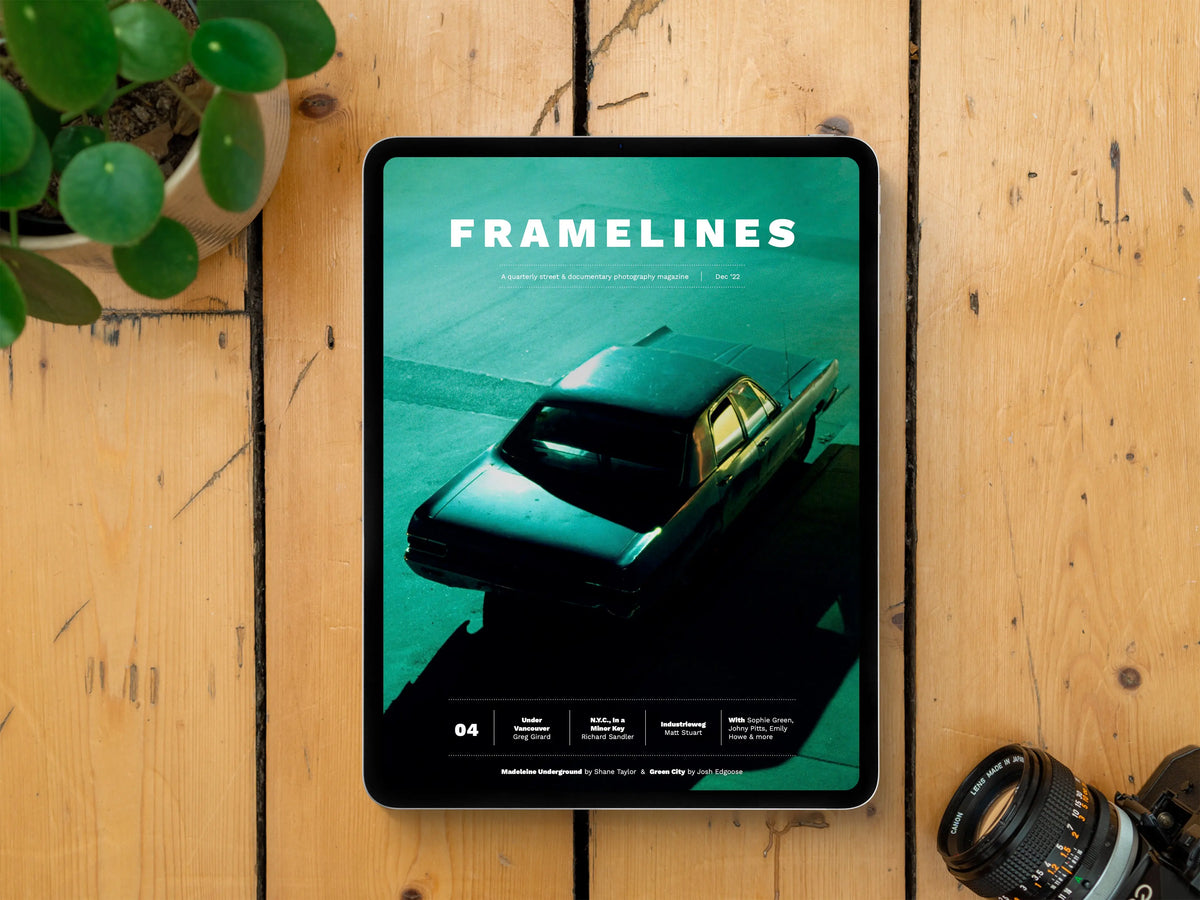 Framelines 04 (Digital Edition) with Greg Girard, Matt Stuart, Richard Sandler, Sophie Green, Johny Pitts, and Emily Howe