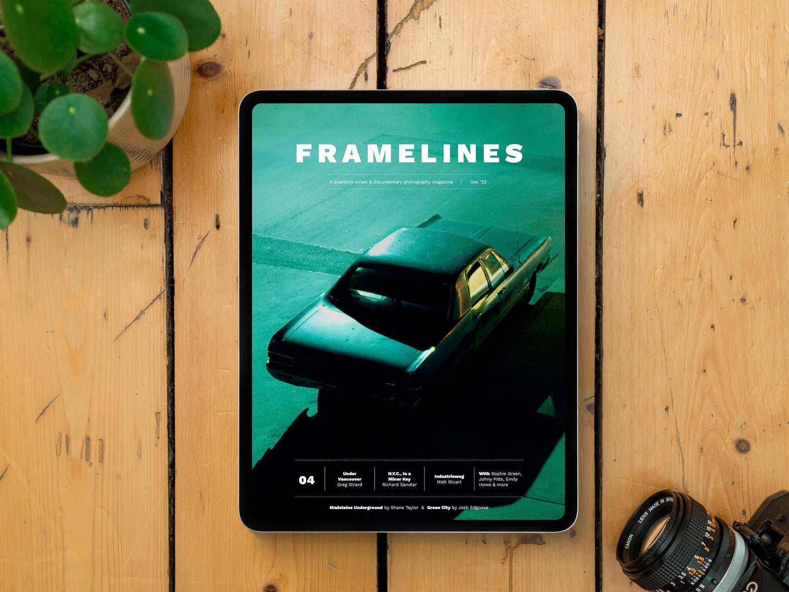Framelines 04 (Digital Edition) with Greg Girard, Matt Stuart, Richard Sandler, Sophie Green, Johny Pitts, and Emily Howe - Framelines